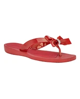 Guess Women's Tutu Eva Fashion Bow Detail Flip Flop Sandals