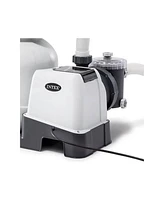 Intex 26645EG 2100 Gph Above Ground Pool Sand Filter Pump with Automatic Timer