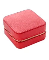 On 34th Mini Travel Zip-Around Jewelry Box