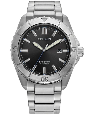 Citizen Eco-Drive Men's Brycen Super Titanium Bracelet Watch 41mm