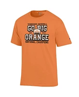 Champion Men's Tennessee Orange Volunteers 2024 Ncaa Baseball College World Series Champions Go Big T-Shirt