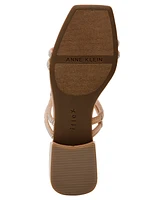 Anne Klein Women's Lisette Knot Embellished Dress Sandals