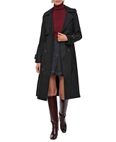 Avec Les Filles Women's Belted Hooded Trench Coat, Created for Macy's