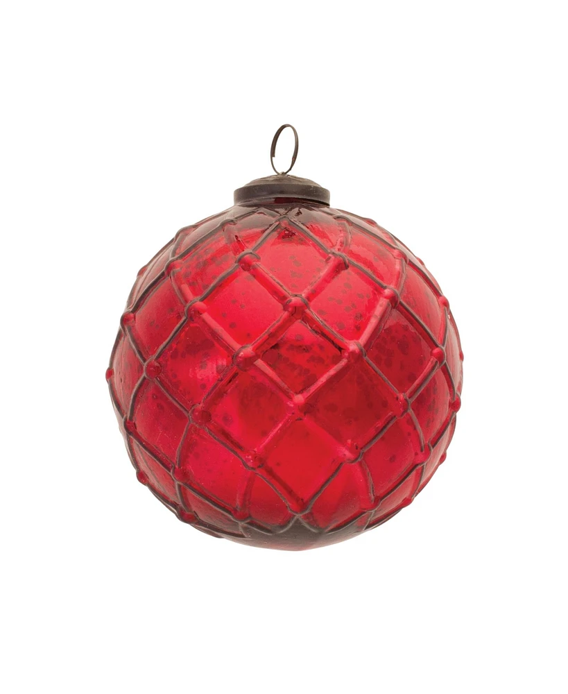 Slickblue Mercury Glass Ball Ornament