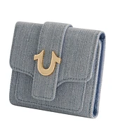 True Religion Denim Small Horseshoe Wallet