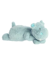 ebba Large Hippo Hugeez Adorable Baby Plush Toy Blue 15"