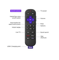 Roku RCB1R 2nd Edition Voice Remote Pro