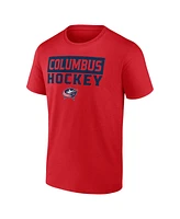 Fanatics Men's Columbus Blue Jackets Serve T-Shirt Combo Pack