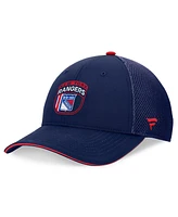 Fanatics Men's Navy New York Rangers 2024 Nhl Draft on Stage Trucker Adjustable Hat