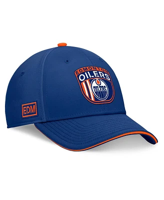 Fanatics Men's Royal Edmonton Oilers 2024 Nhl Draft Flex Hat