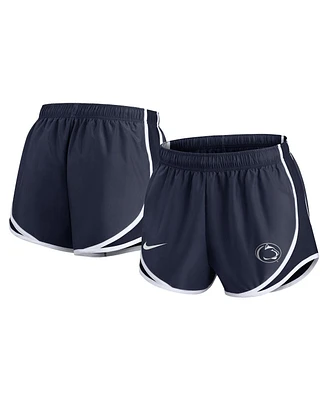 Nike Women's Navy Penn State Nittany Lions Primetime Tempo Performance Shorts