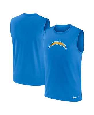 Nike Men's Powder Blue Los Angeles Chargers Blitz Legend Muscle Perform Tank Top