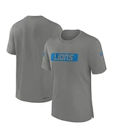 Nike Men's Gray Detroit Lions Sideline Player Performance T-Shirt