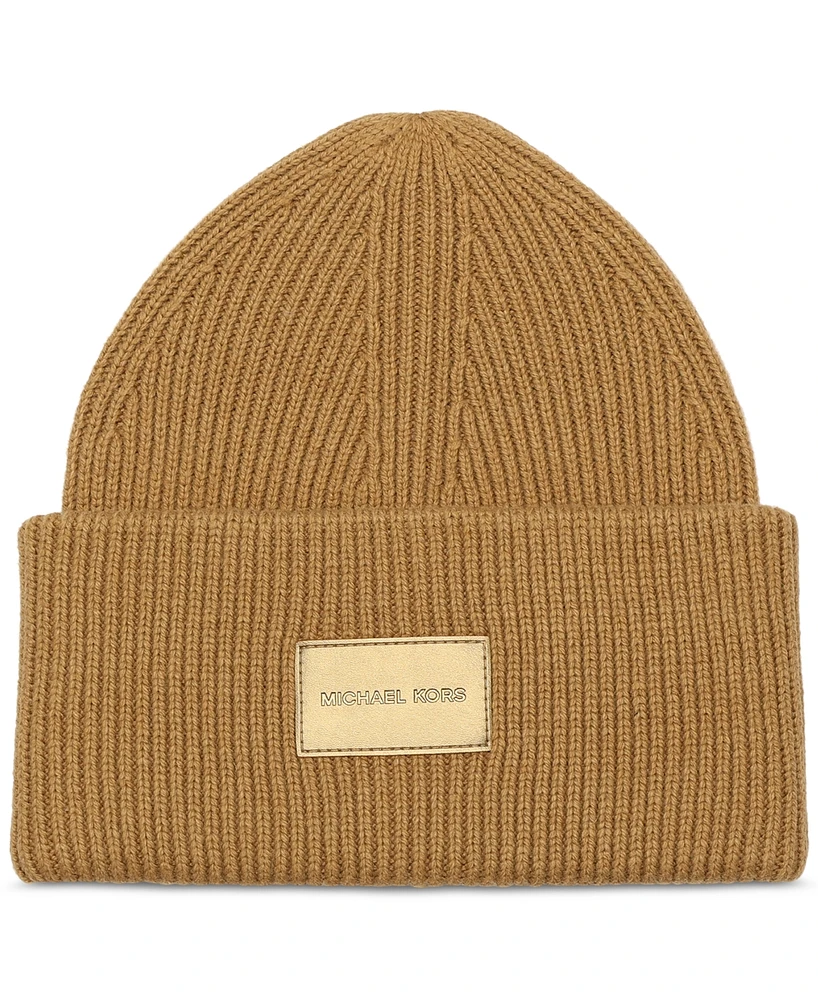 Michael Kors Women's Fine Rib Cuff Beanie