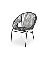 Streamdale Furniture Modern Outdoor Woven Rattan Chair Set Style and Comfort for Your Patio