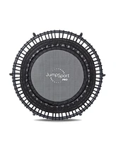 JumpSport 350 Pro Indoor Lightweight 39" Round Fitness Trampoline with 4 Videos