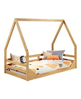 P'Kolino Casita Twin Floor Bed