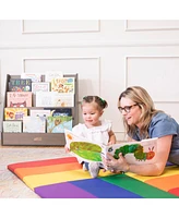 ECR4Kids SoftZone Turning Tiles Activity Mat, Assorted