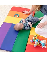 ECR4Kids SoftZone Turning Tiles Activity Mat, Assorted