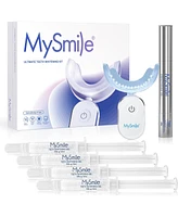 MySmile Deluxe 10 Min Teeth Whitening Kit with 28 Led Light, 35% Carbamide Peroxide Teeth Whitening Gel, Helps Remove Years of Stains from Coffee, Sod