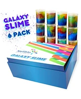 Neliblu Non-Toxic Galaxy Slime Kit for Kids Unicorn Party Favors and Stress Relief Toys