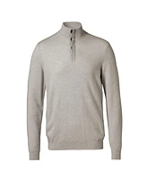 Charles Tyrwhitt Men's Merino/Cashmere Button Neck Sweater