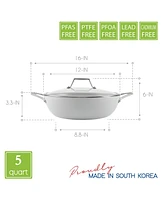 Techef CeraTerra - 5 Quart Chef Pan