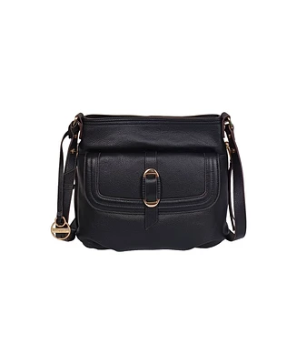 Lodis Rhoda Leather Crossbody Bag