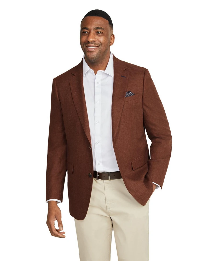 Johnny Bigg Big & Tall Carter Textured Stretch Blazer