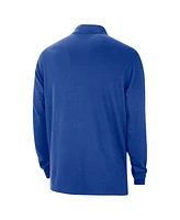 Nike Men's Blue New York Knicks 2024/25 Courtside Performance Half-Zip Top