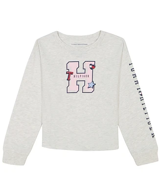 Tommy Hilfiger Big Girls Long Sleeve Tee