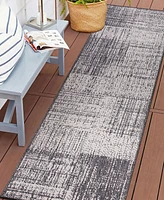 Main Street Rugs Citta Outdoor 4032 2'x7' Runner Area Rug