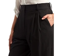 Bcx Juniors' Pleated-Front Wide-Leg Pants