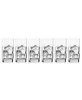 Lenox Tuscany Classics Cylinder Highballs, Set Of 6