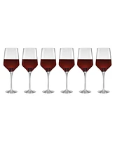 Lenox Tuscany Classics Angled Optic Wine Glasses, Set Of 6