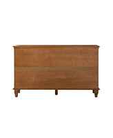 Hulala Home Ottfried Traditional 58'' Wide Sideboard with Solid Wood Legs