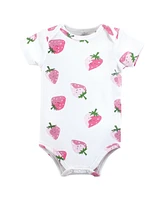 Hudson Baby Baby Girls Hudson Cotton Bodysuits