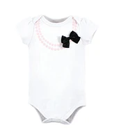 Hudson Baby Girls Cotton Bodysuits Sister Tutu