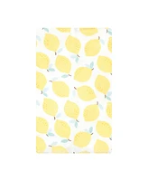 Hudson Baby Infant Girl Cotton Flannel Burp Cloths, Lemon Daisy Pack