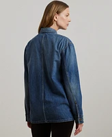 Lauren Ralph Women's Denim Shirt Jacket