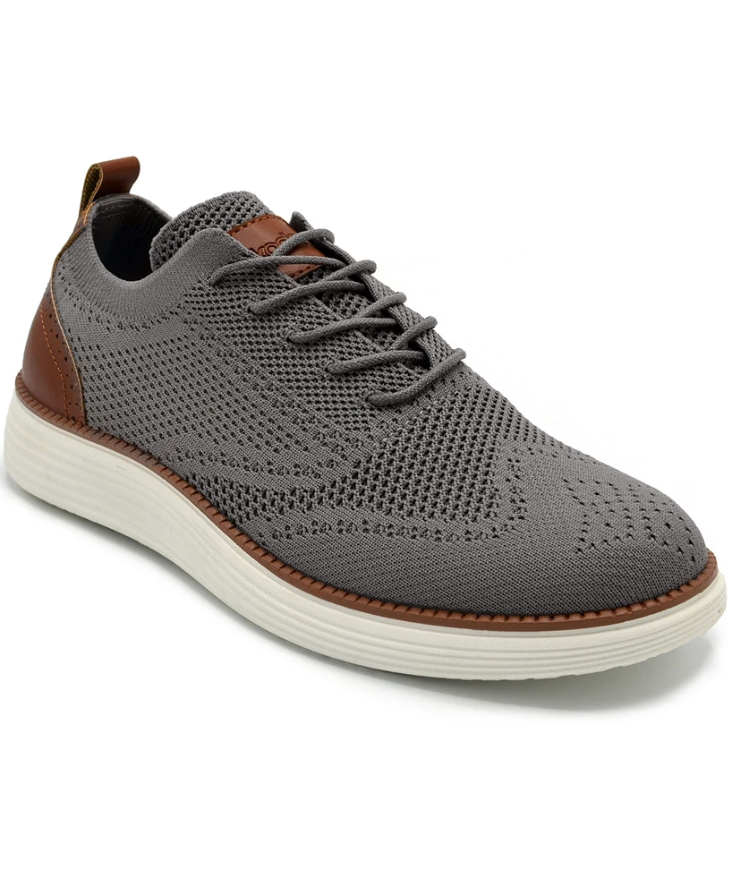 Akademiks Men's Olney Wingtip Knit Oxford Shoes