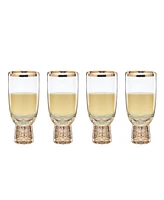 Lenox Tuscany Classics Gold Frost All-Purpose Glasses, Set Of 4