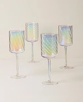 Lenox Tuscany Classics Iridescent White Wine Glass, Set Of 4