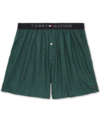 Tommy Hilfiger Men's Patterned Woven Boxers