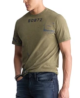 Buffalo David Bitton Men's Tapia Short Sleeve Graphic T-Shirt