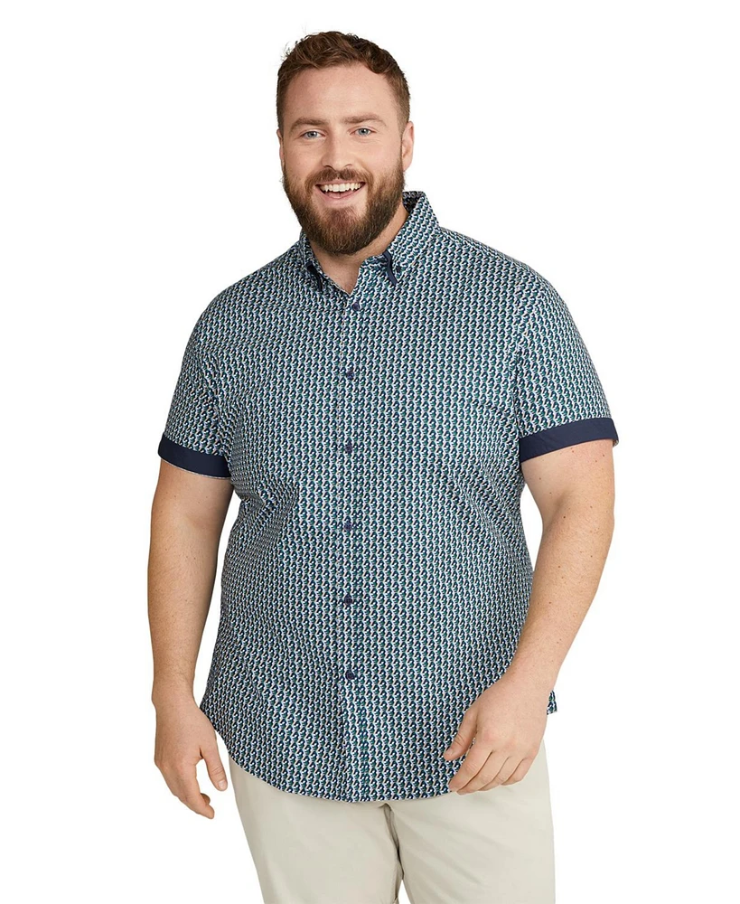 Johnny Bigg Men's Eagen Print Stretch Shirt