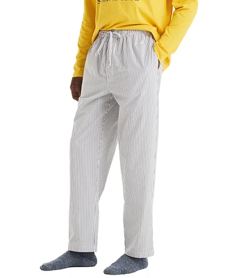 Nautica Men's Striped Poplin Pajama Pants