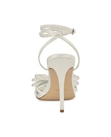 Nine West Women's Minky Bridal Stiletto Heel Dress Sandals