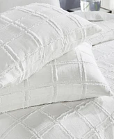 Ihi Home Chambers Linen, King Duvet Cover Set/3, White