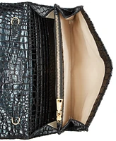 I.n.c. International Concepts Averry Croc Metallic Small Crossbody, Created for Macy's